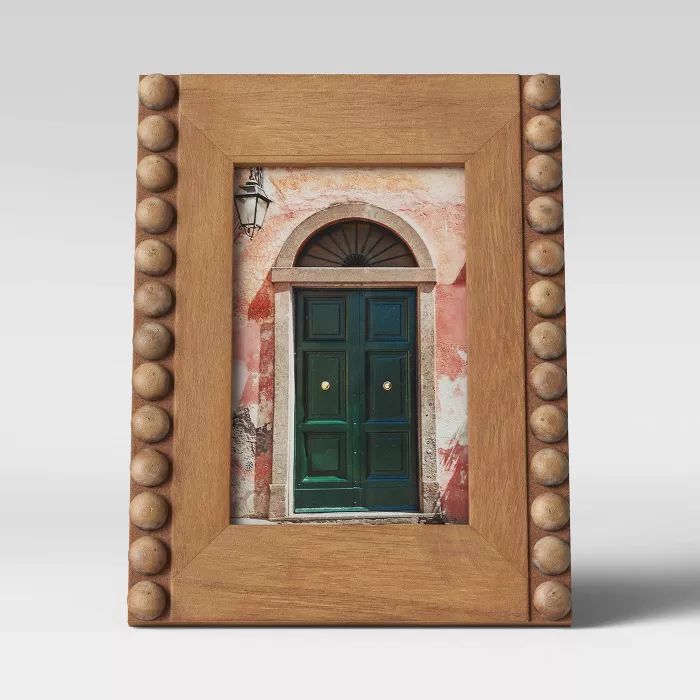 4&#34; x 6&#34; Beaded Frame Wood - Opalhouse&#8482; | Target
