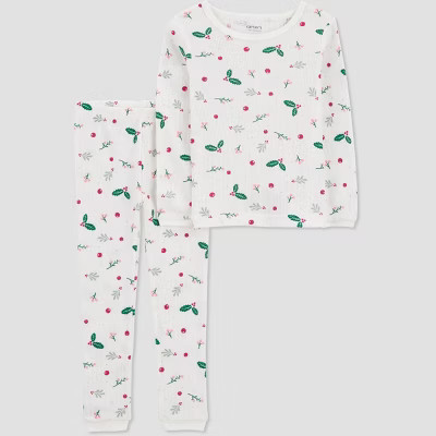 Carter's Just One You® Toddler 2pc Cotton Long Sleeve Christmas Pajama Set | Target