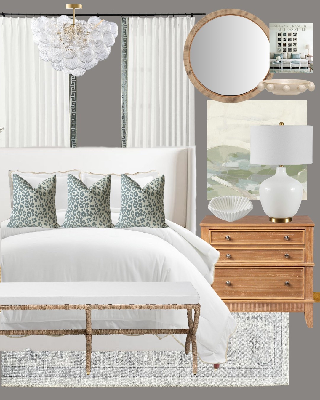 Chic bedroom design! Lighting is an easy way to elevate your space ✨ this bubble chandelier is a great look for less! I also own and love this under $75 lamp find! We have them in our primary bedroom!

Bedroom inspiration, window treatments, pinch pleat curtains, blackout curtains, lighting, bubble chandelier, throw pillow, accent pillow, sofa pillow, upholstered bed, bed frame, fluted dresser, rattan mirror, round mirror, framed art, abstract art , art under $100, Living room, bedroom, guest room, dining room, entryway, seating area, family room, affordable home decor, classic home decor, elevate your space, Modern home decor, traditional home decor, budget friendly home decor, Interior design, shoppable inspiration, curated styling, beautiful spaces, classic home decor, bedroom styling, living room styling, style tip, dining room styling, look for less, designer inspired, Amazon, Amazon home, Amazon must haves, Amazon finds, amazon favorites, Amazon home decor #amazon #amazonhome

#LTKStyleTip #LTKFindsUnder100 #LTKHome
