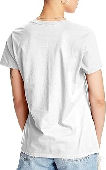 Hanes Perfect-T Crewneck T-Shirt, Lightweight Cotton Short Sleeve Tee for Women | Amazon (US)