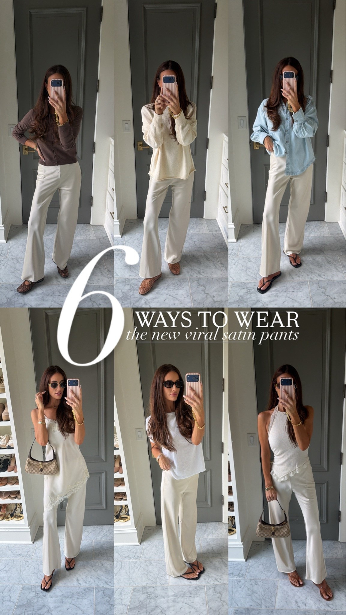 Six ways to wear the new viral satin pants

#LTKSaleAlert #LTKgrwm #LTKWorkwear