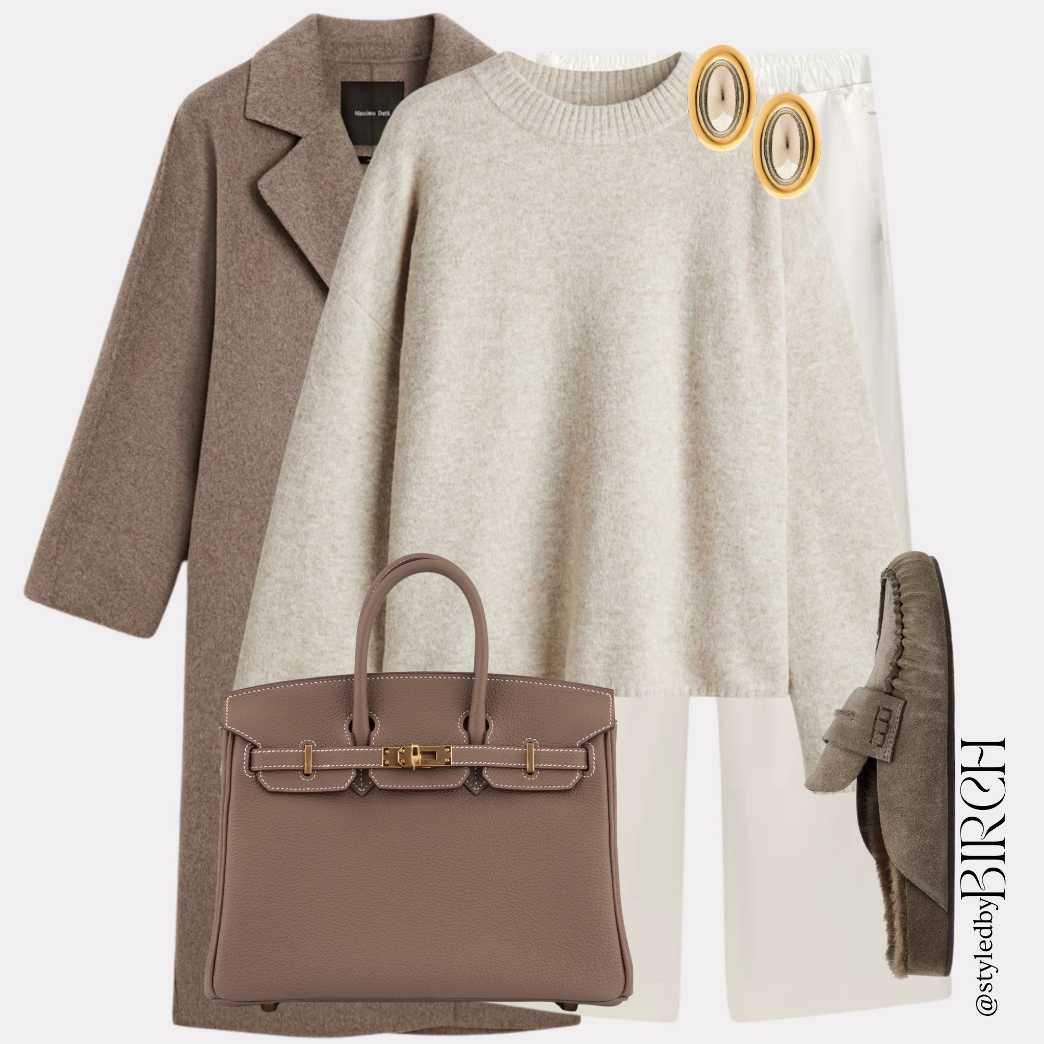 Sorry I haven’t posted in a little while, I took a moment to reset and reconnect… but I’m back 🤍 Starting off with the sweetest winter look that’s giving 100% chic and cosy vibes. The kind of outfit that looks put together but feels as comfy as your pjs.

Taupe Wool Coat, Oatmeal Oversized Knit Jumper, Cream Wide-Leg Trousers, Gold Oval Earrings, Taupe Structured Tote Bag, Taupe Suede Shearling Loafers



#LTKwinter #LTKeurope #LTKfestive