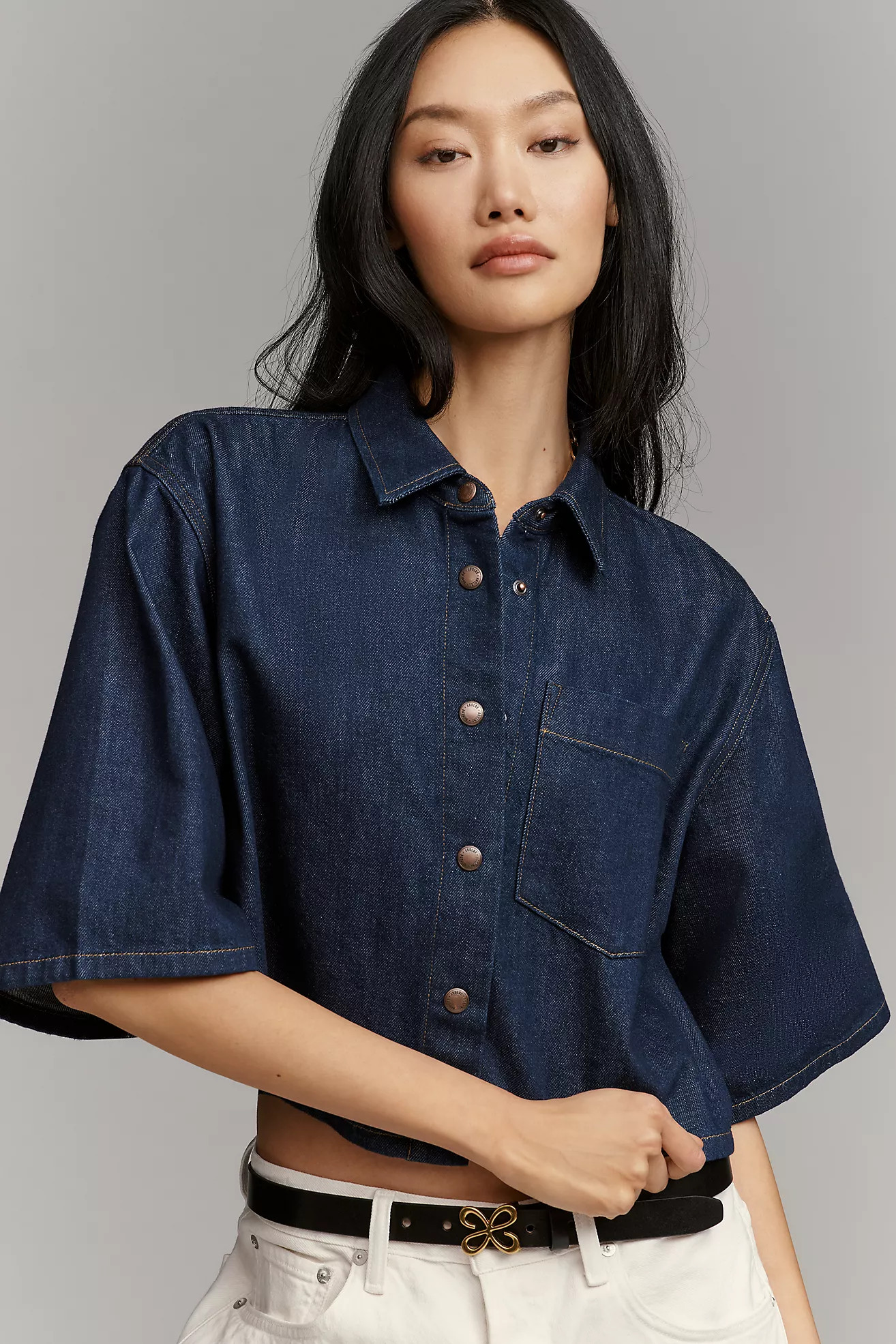 AGOLDE Tomine Buttondown Shirt | Anthropologie (US)