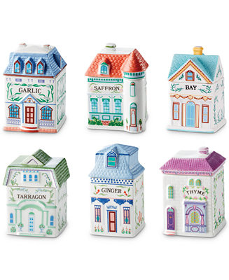 Spice Village 6 Pc. Spice Jar Gourmet Way Set | Macy's