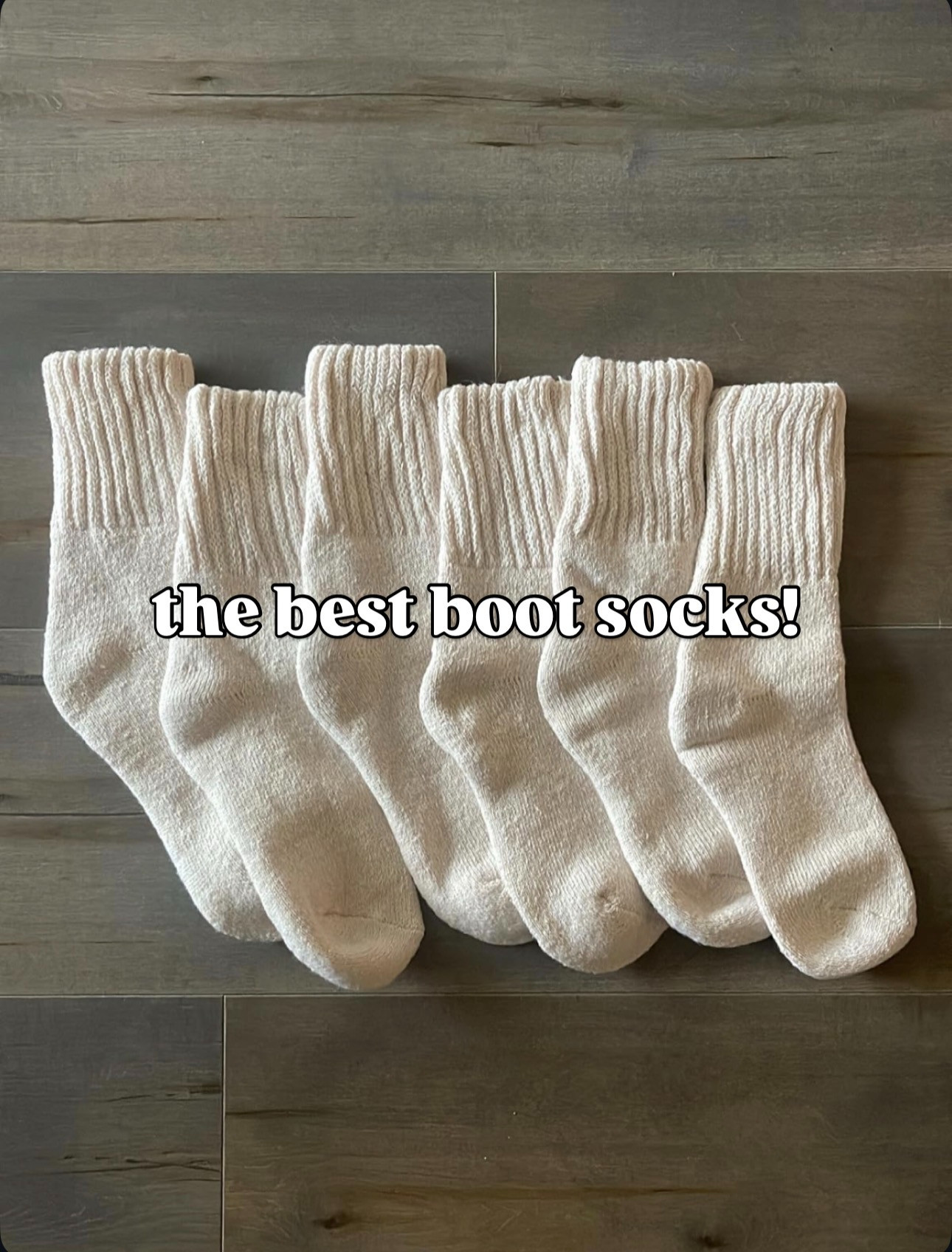 Stay warm this winter with these cozy boot socks! Perfect for chilly days. ❄️

Amazon favorite finds, comfortable style, thick winter socks. 

 #LTKSeasonal #LTKFindsUnder50
