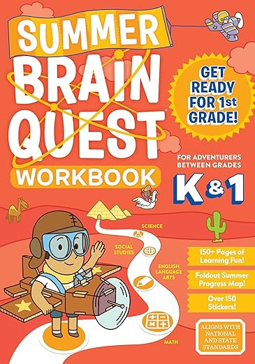 Summer Brain Quest: Between Grades K & 1 | Amazon (US)
