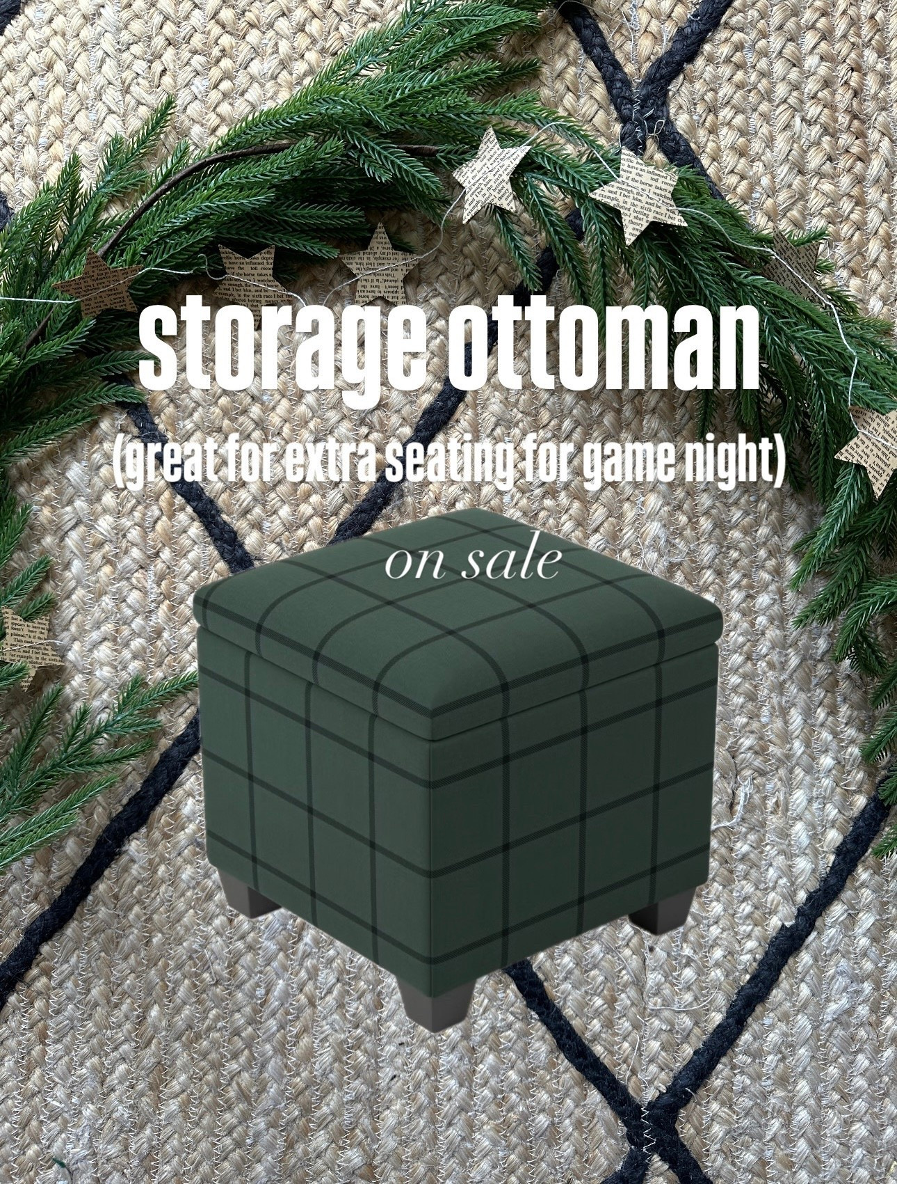 love this storage ottoman- on sale now!

#LTKCyberWeek #LTKSaleAlert #LTKHome