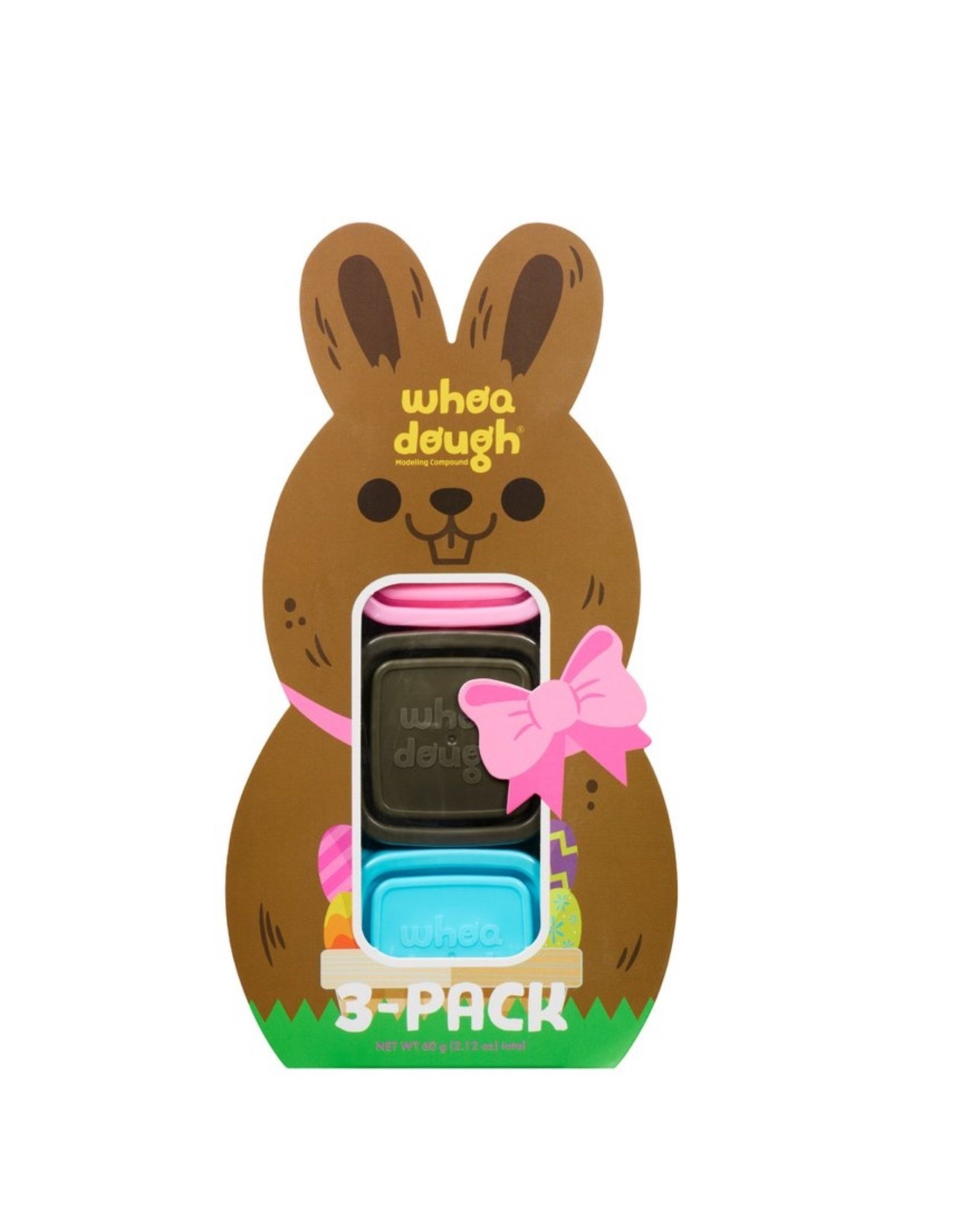 Chuckle & Roar Whoa Dough Easter Bunny Basket Stuffer Blue Brown and Pink Air-Dry Modeling Dough, Non-Toxic Sensory Craft Toy



#LTKSeasonal #LTKKids
