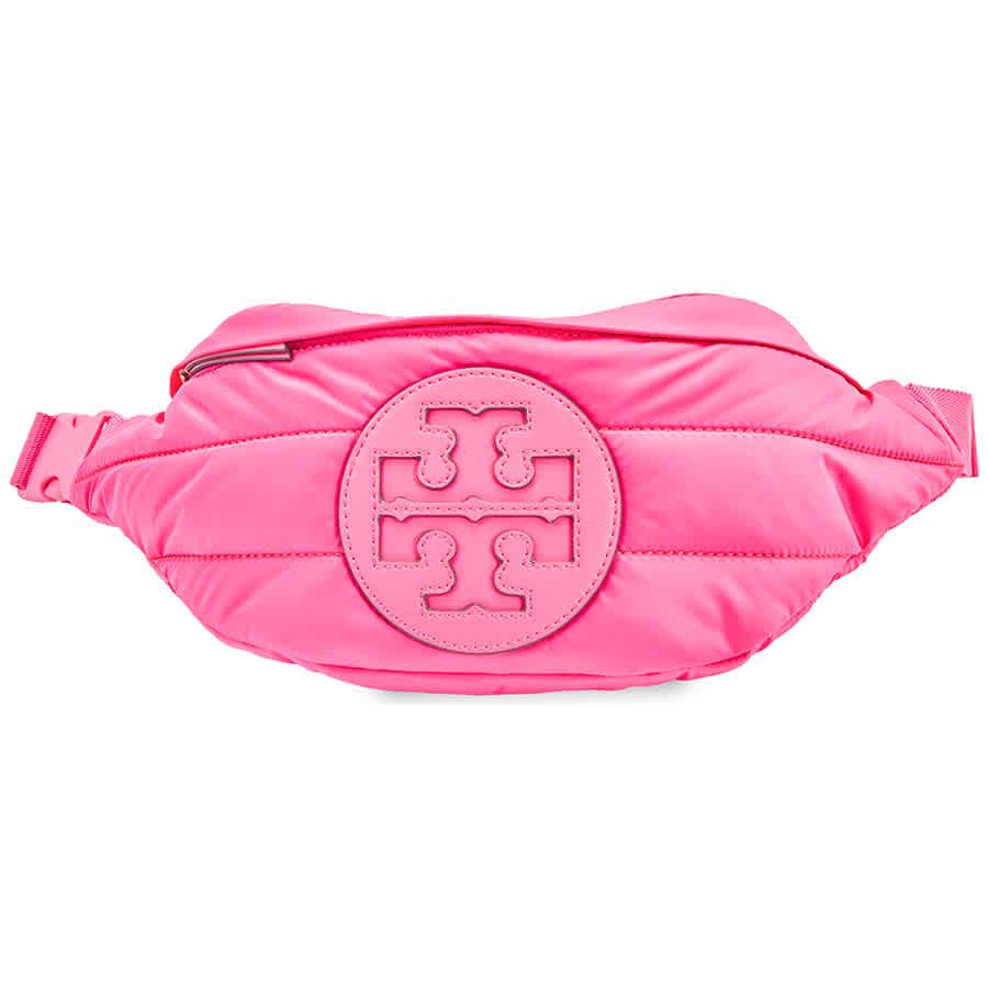 Tory Burch Ladies Ella Quilted Belt Bag in Bright Pink | Jomashop.com & JomaDeals.com