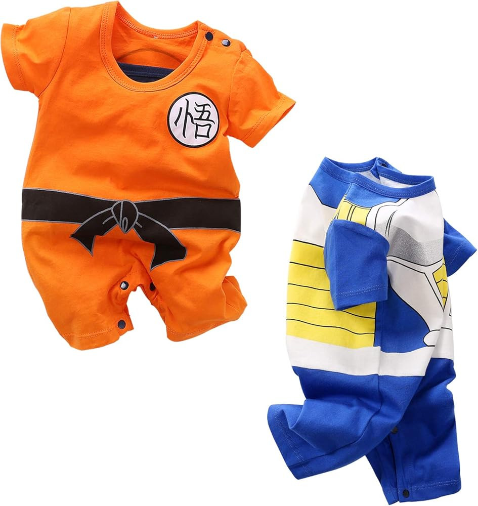 Baby Boys' 2 Pack Short Sleeve Romper Toddler Cartoon Onesie Outfits | Amazon (US)
