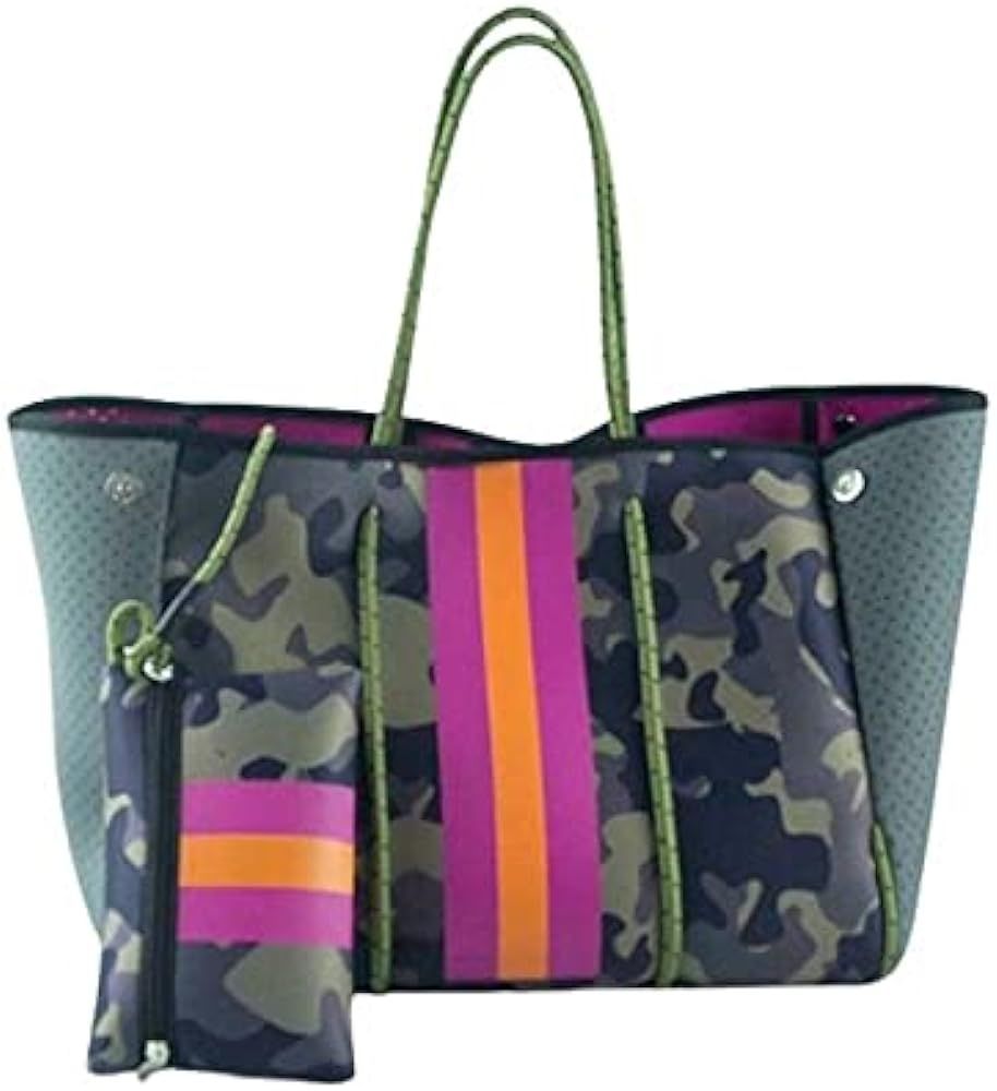 Womens Neoprene Beach Tote Bag | Amazon (US)