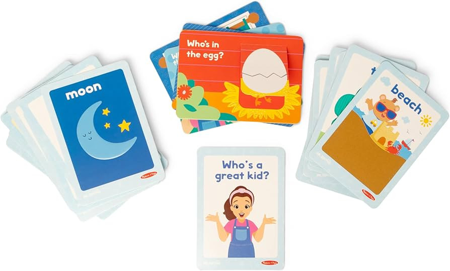 Melissa & Doug® Ms. Rachel™ First Words Textured Sensory Flashcards Preschool Learning Toy for... | Amazon (US)