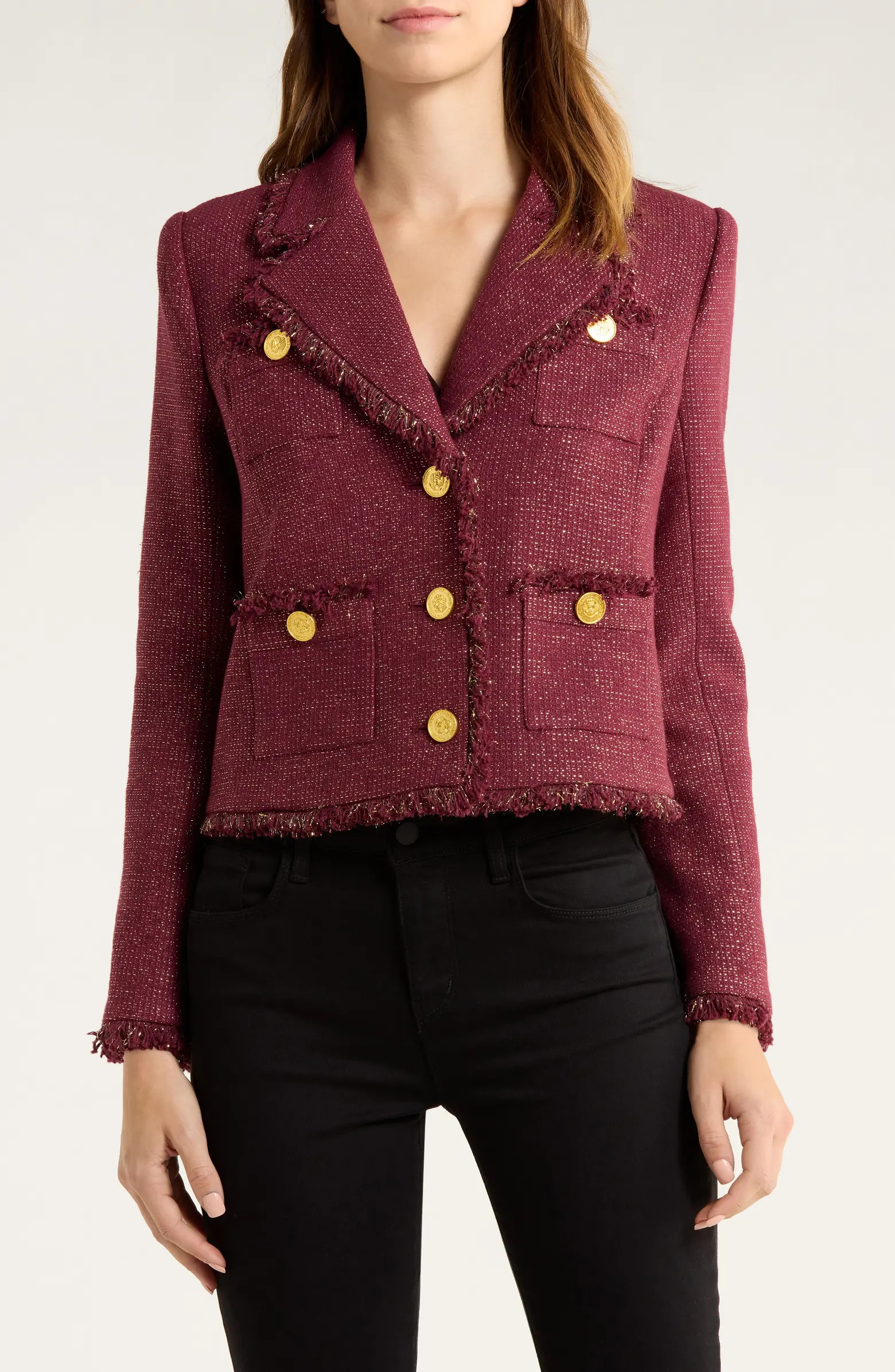 Sylvia Metallic Blazer | Nordstrom