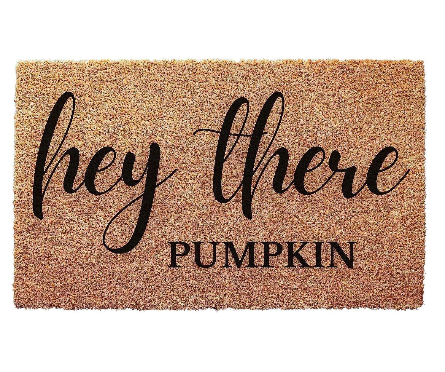 Hey There Pumpkin - Halloween Doormat - Decoration doormat, Welcome mat, New Home Gift, Heavy-Dut... | Amazon (US)