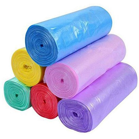 CTKcom 5 Gallon Colored Trash Bags(6 Rolls)- Garbage Bags Colored for Home Bathroom Bedroom Toilet O | Walmart (US)