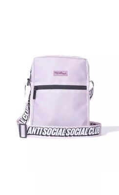 Anti Social Social Club ASSC Side Bag Shoulder Bag Pink F/W 2018 NEW Supreme | eBay US