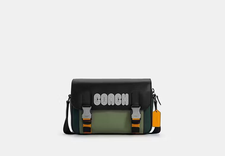 Track Crossbody In Colorblock With Coach Patch | Coach Outlet