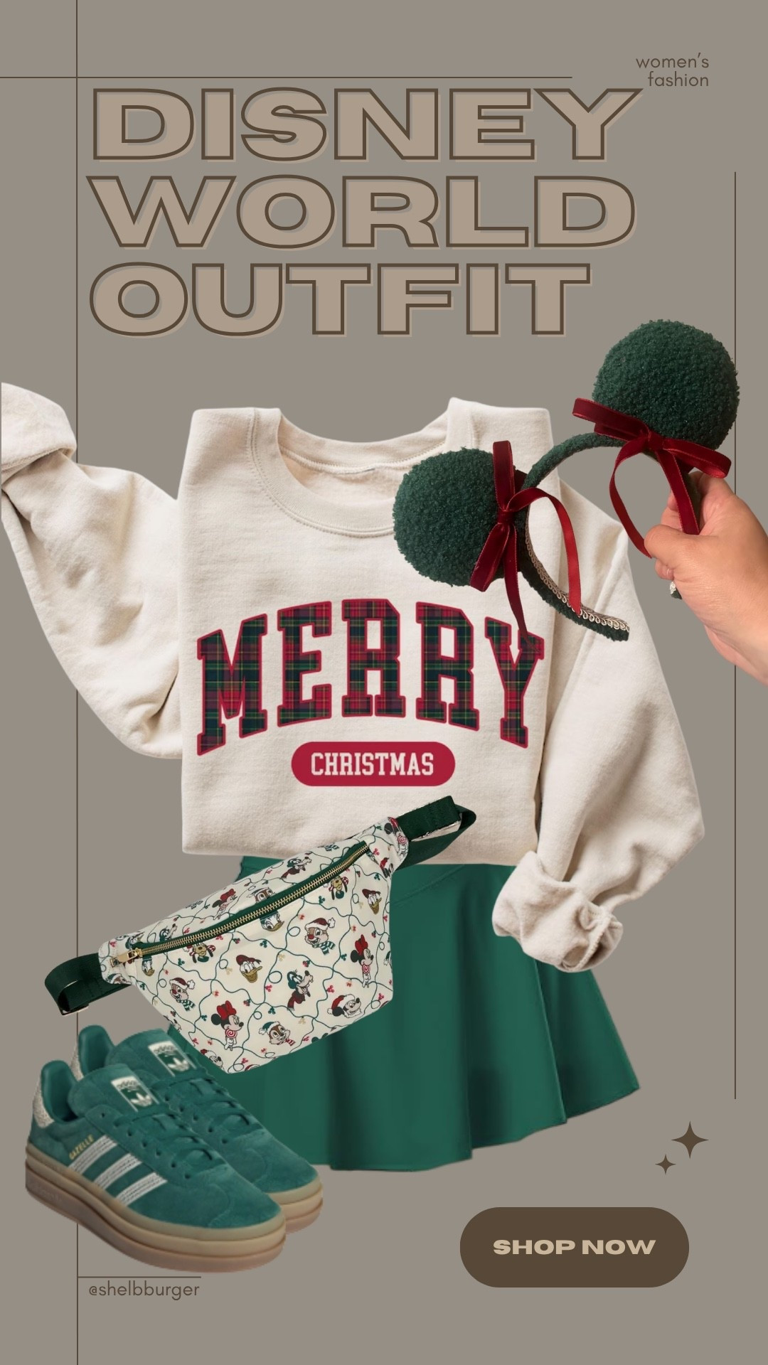Women’s Disney World Christmas vacation outfit 

#LTKHoliday #LTKTravel #LTKSaleAlert