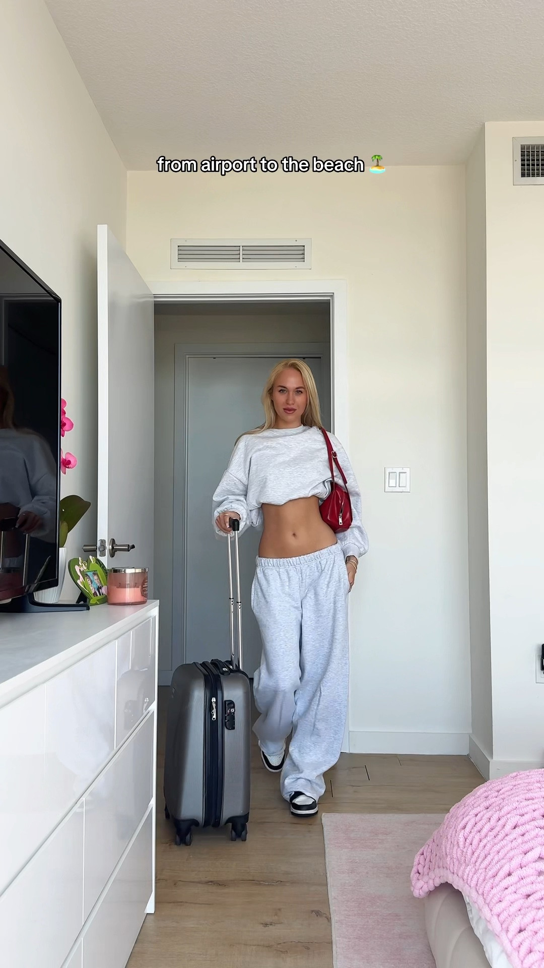 Absolutely in love with sweats from SKIMS🤍 it’s so comfy and I wash it almost every week and I have no problems with fabric at ALL! Crew neck is from ZARA! Bikini faves I will post very soon🩵

#LTKStyleTip #LTKU #LTKSaleAlert