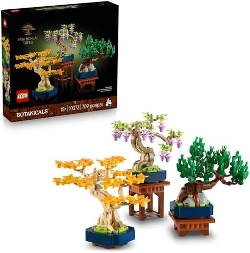 LEGO Botanicals Mini Bonsai Trees Building Set - Artificial Bonsai Tree Building Blocks for Adult... | Amazon (US)
