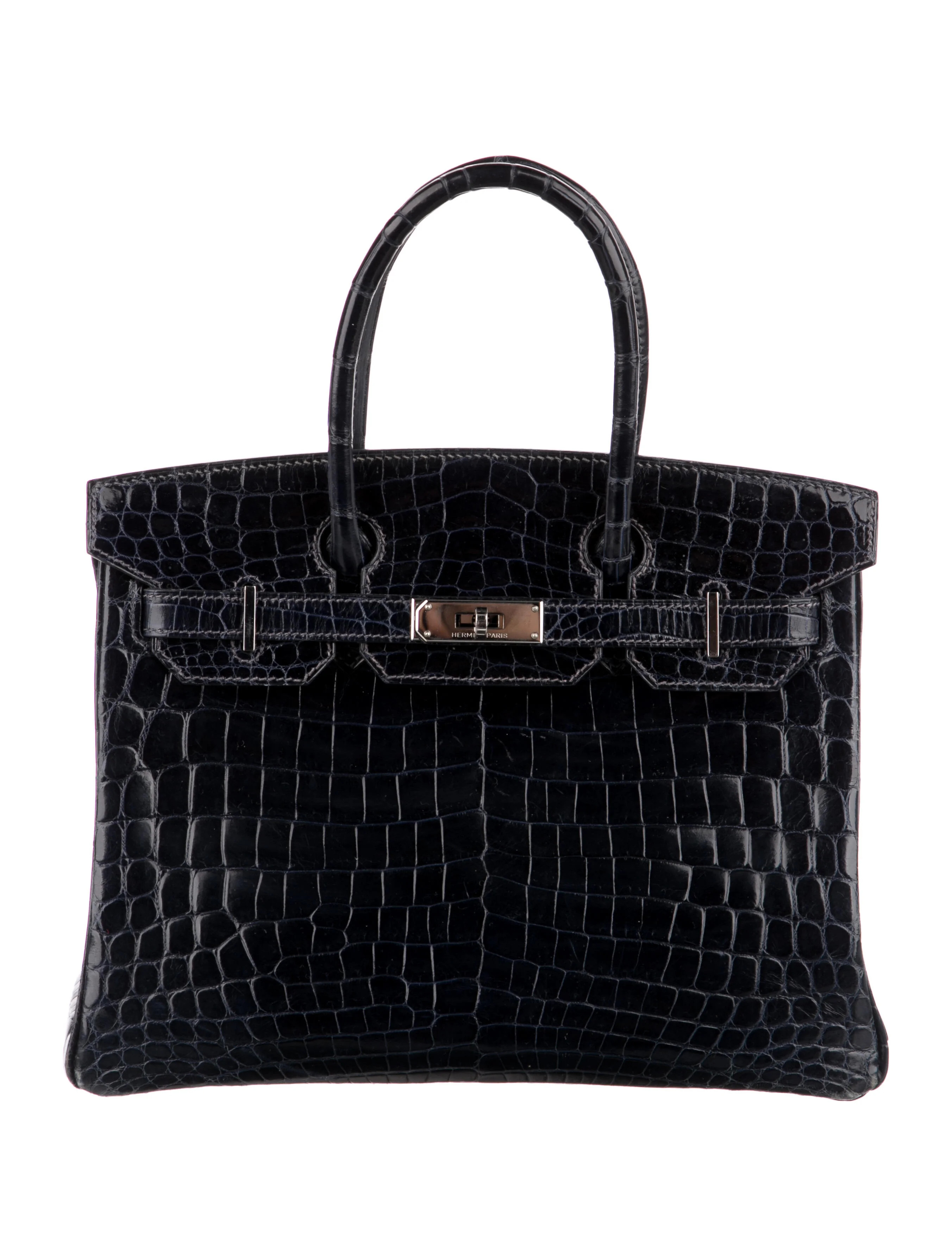 Shiny Niloticus Crocodile Birkin 30 | The RealReal