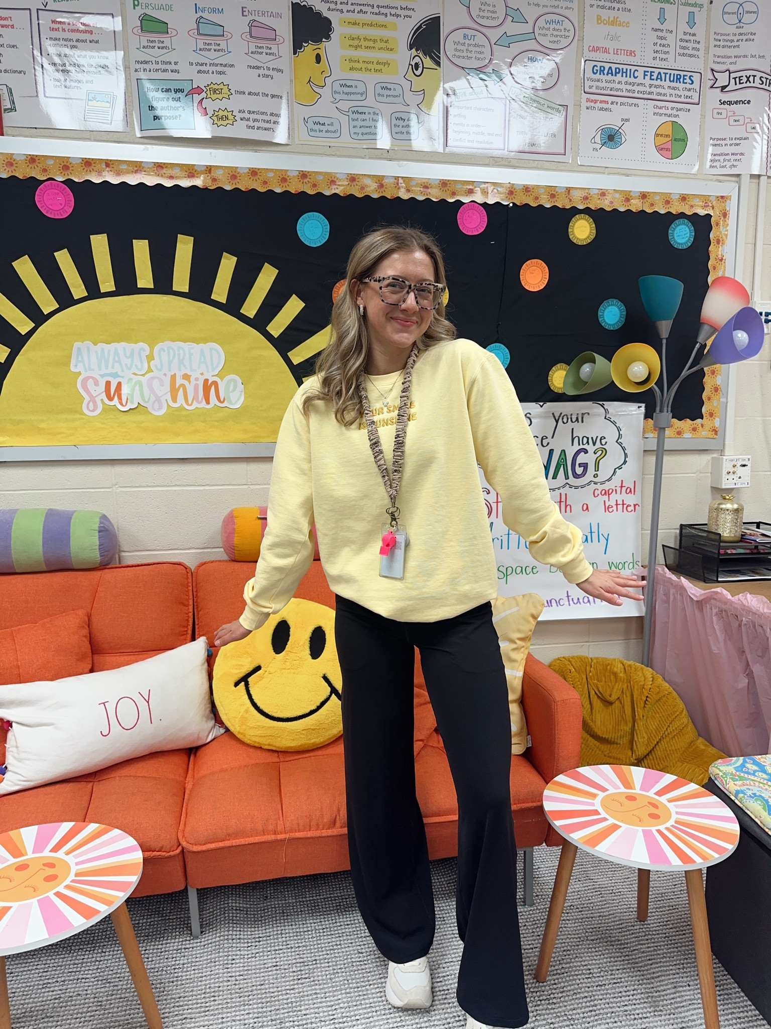 Loving this happy & cozy teacher ootd🤩💛

#LTKStyleTip #LTKFindsUnder50 #LTKFindsUnder100