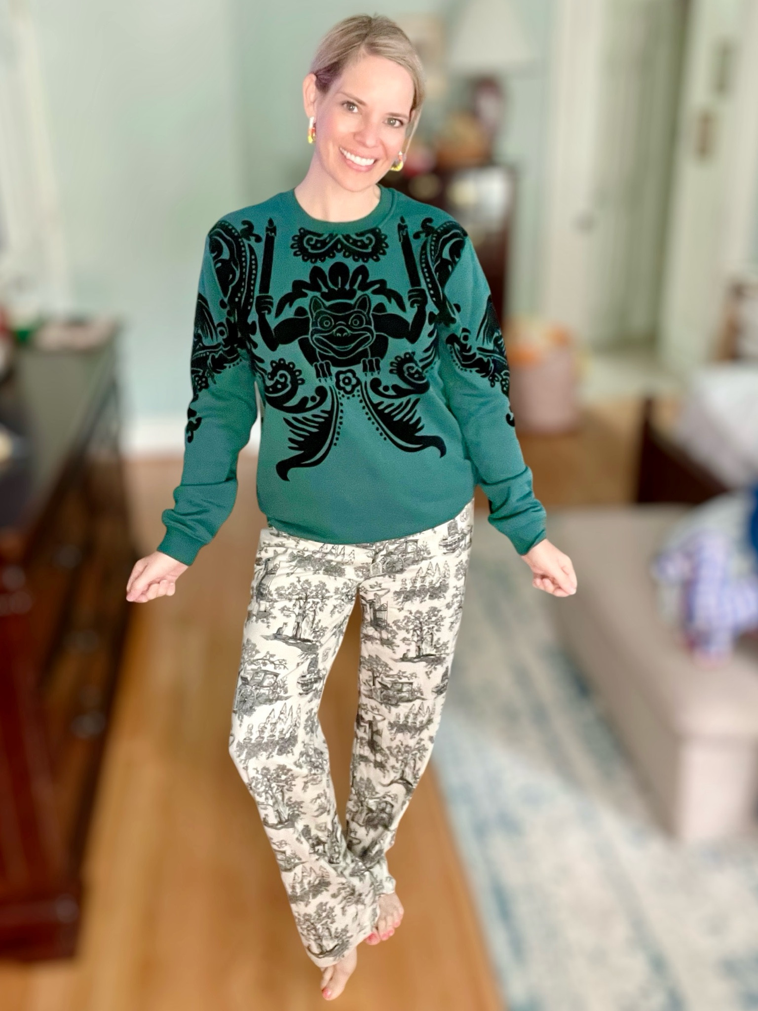 Disney haunted mansion outfit, sweatshirt 

#LTKFindsUnder100 #LTKFindsUnder50 #LTKOver40