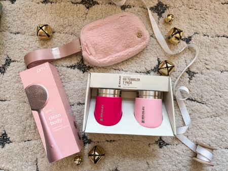Stocking idea for girls luxe gift for tweens daughter or niece 
Younger sitter gift ideas 
Lululemon pink Sherpa everywhere belt bag and Stanley cups stainless steel pink
Pmd body brush exfoliates and cleanses skin 

#LTKHoliday #LTKCyberWeek #LTKGiftGuide