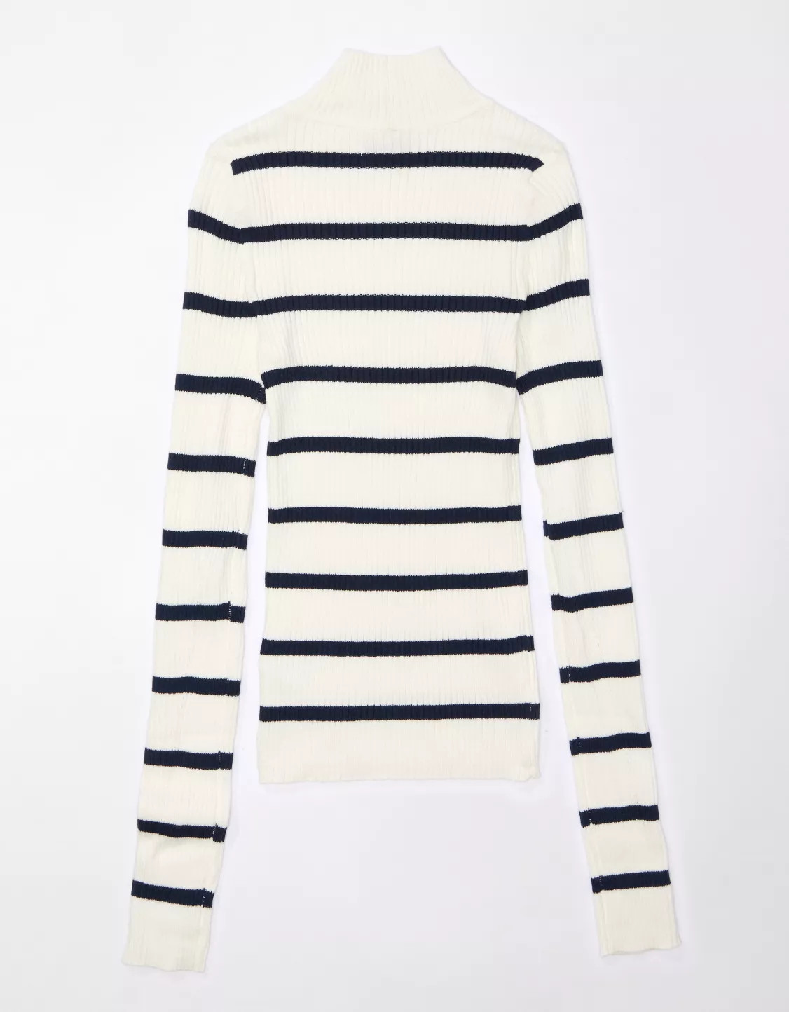 AE Ribbed Mock Neck Sweater | American Eagle Outfitters (US & CA)