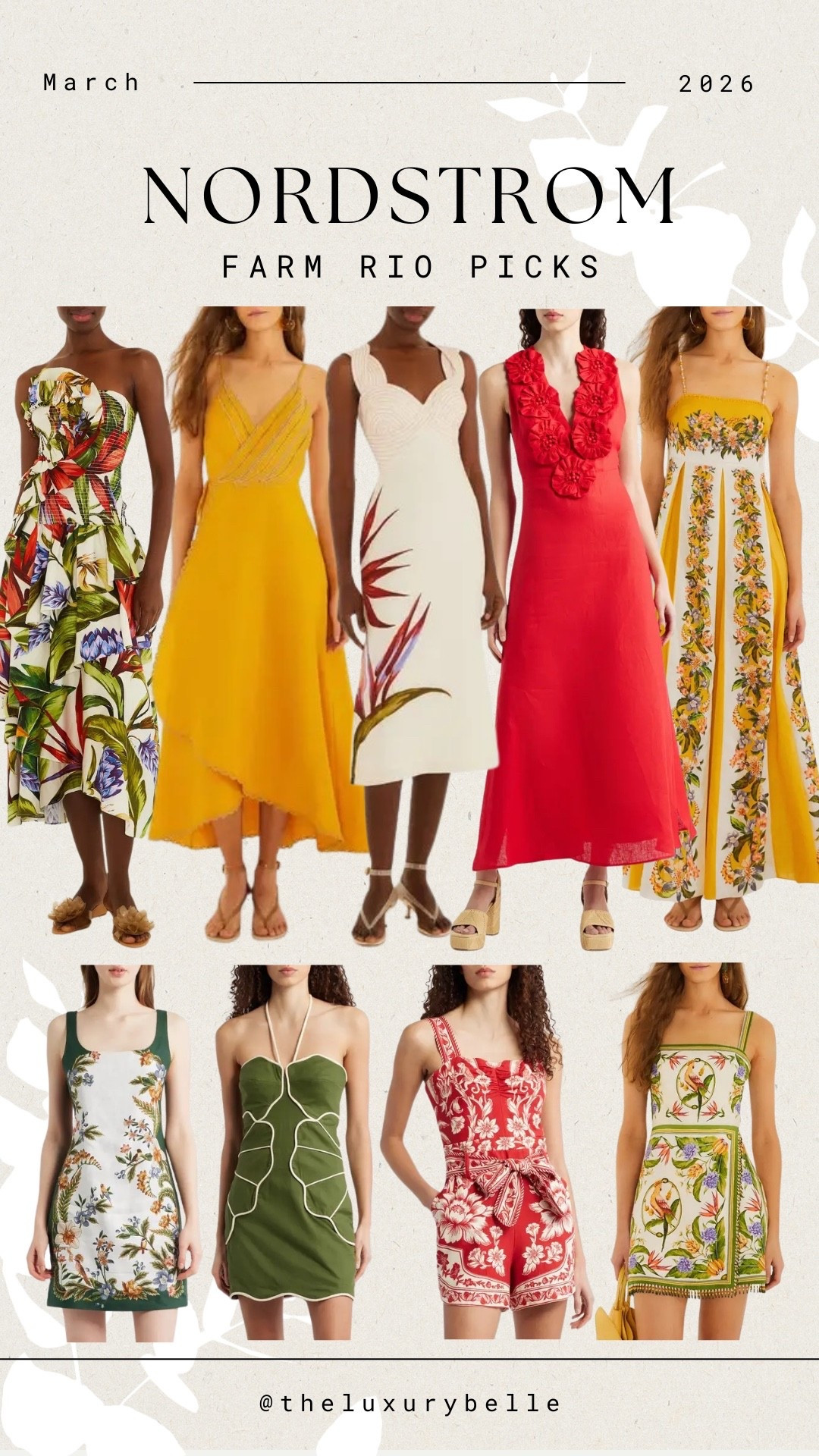 Nordstrom—Farm Rio picks! Sharing some of the new arrivals for one of my fave brands 

#LTKSeasonal #LTKootd #LTKgrwm