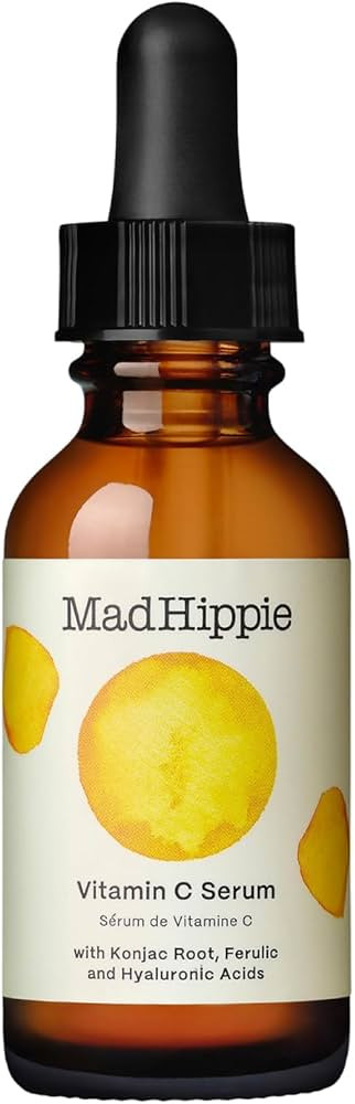Mad Hippie Vitamin C Face Serum – Skin-Brightening, Hydrating Serum with Hyaluronic Acid, Ferul... | Amazon (US)