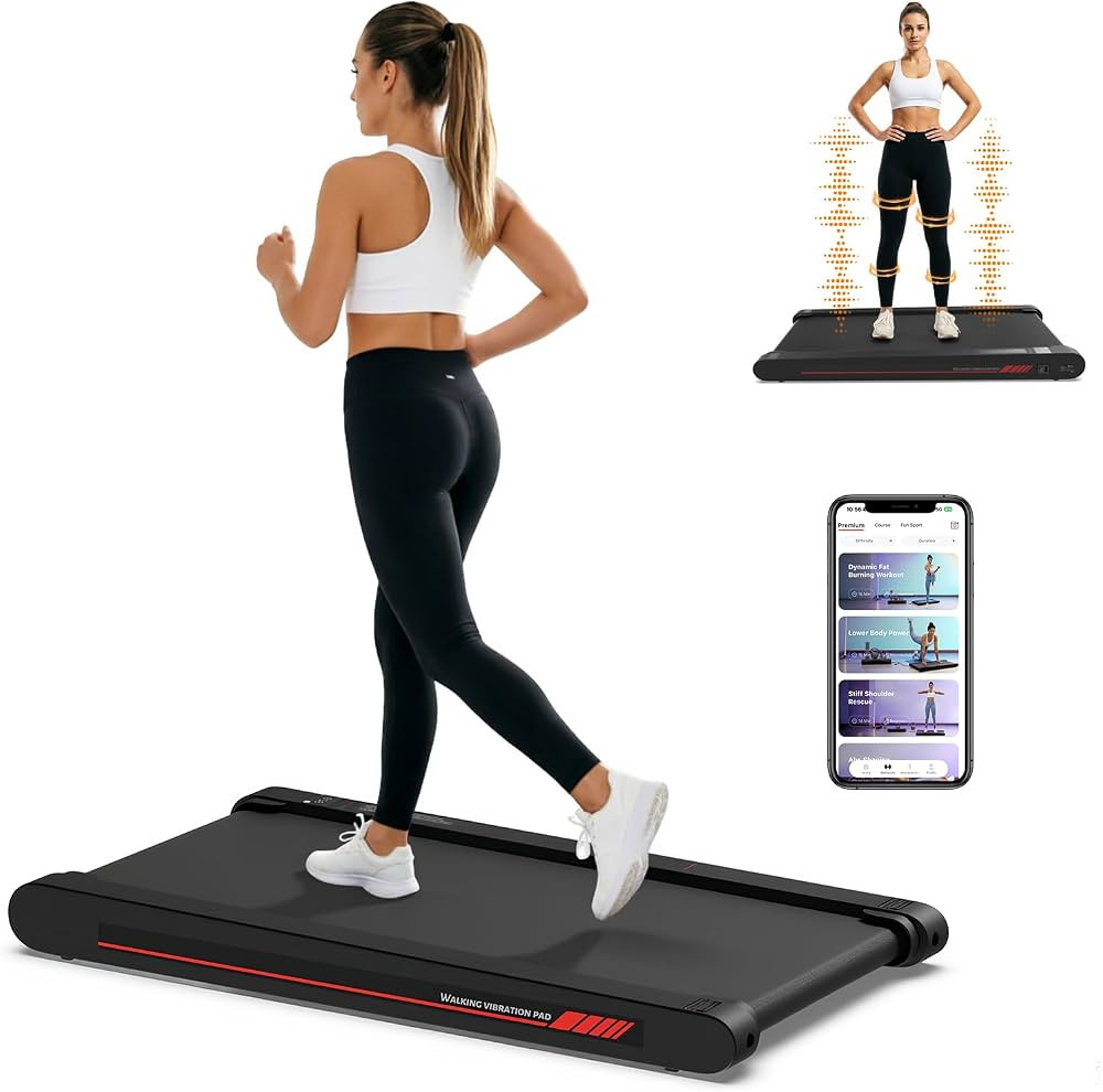 3 in 1 Walking Vibration Pad,Walking Pad with Vibration Plate,Portable Vibration Treadmill with A... | Amazon (US)