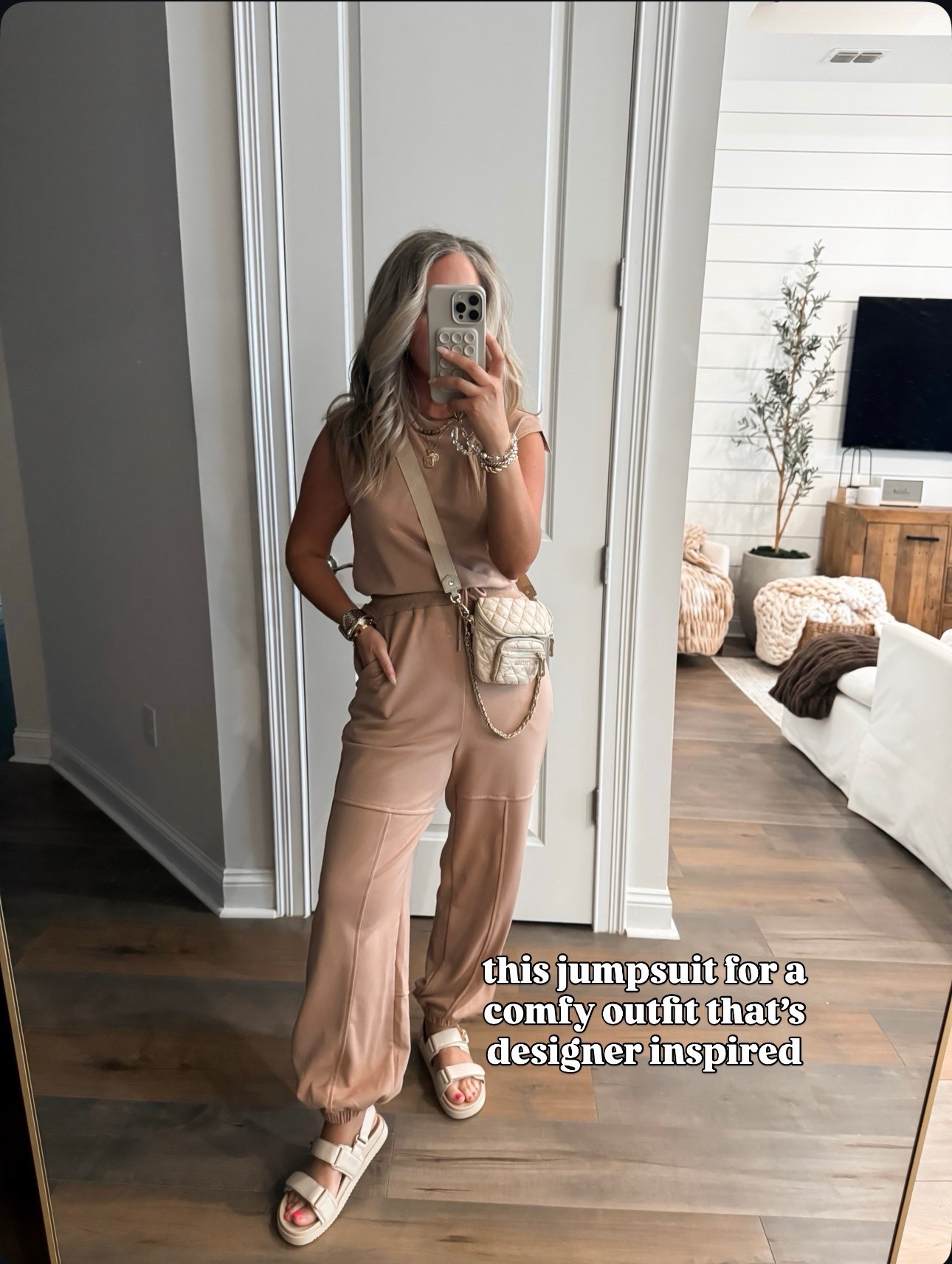 Amazon fashion Amazon finds jumpsuit size small, free people lookalike. Easy casual mom outfit

#LTKOver40 #LTKPetite