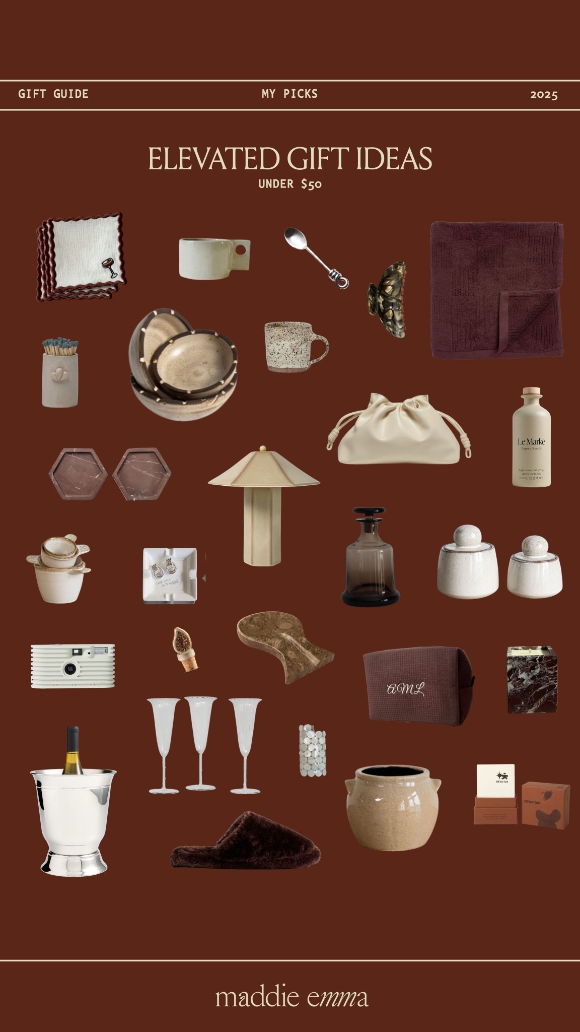 ALL UNDER $50: elevated gift ideas 

#LTKHome #LTKCyberWeek #LTKGiftGuide