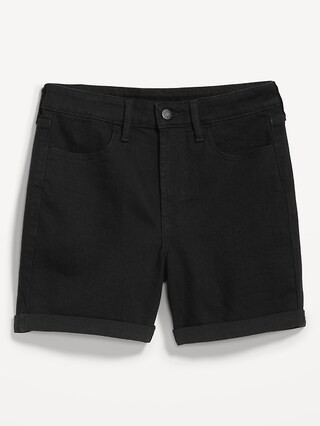 High-Waisted Wow Jean Shorts -- 5-inch inseam | Old Navy (CA)