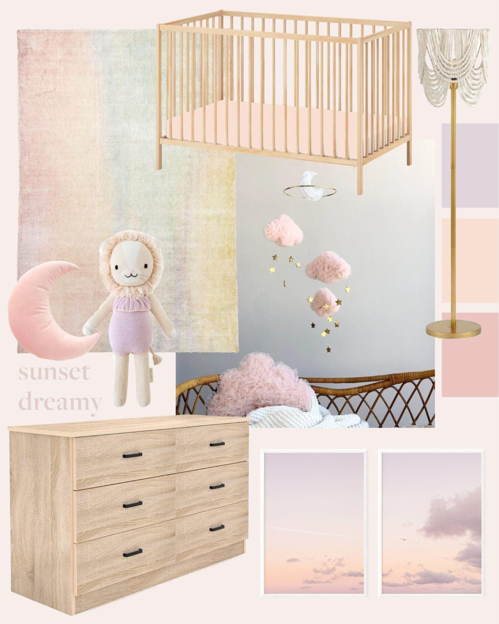 Inspiration for baby #2’s nursery! #babygirl #nursery #babygirlnursery 

#LTKbaby #LTKfamily