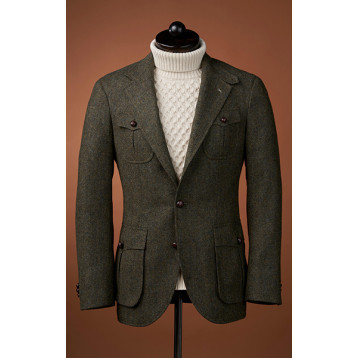Green Tweed - Hunting Jacket | SPIER & MACKAY