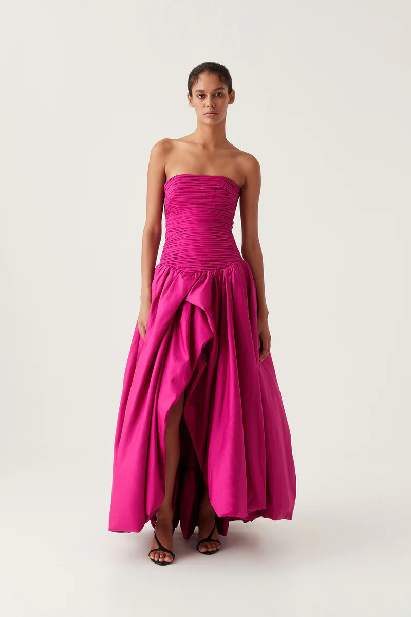 Violette Bubble Hem Maxi Dress | aje. (Australia and New Zealand)