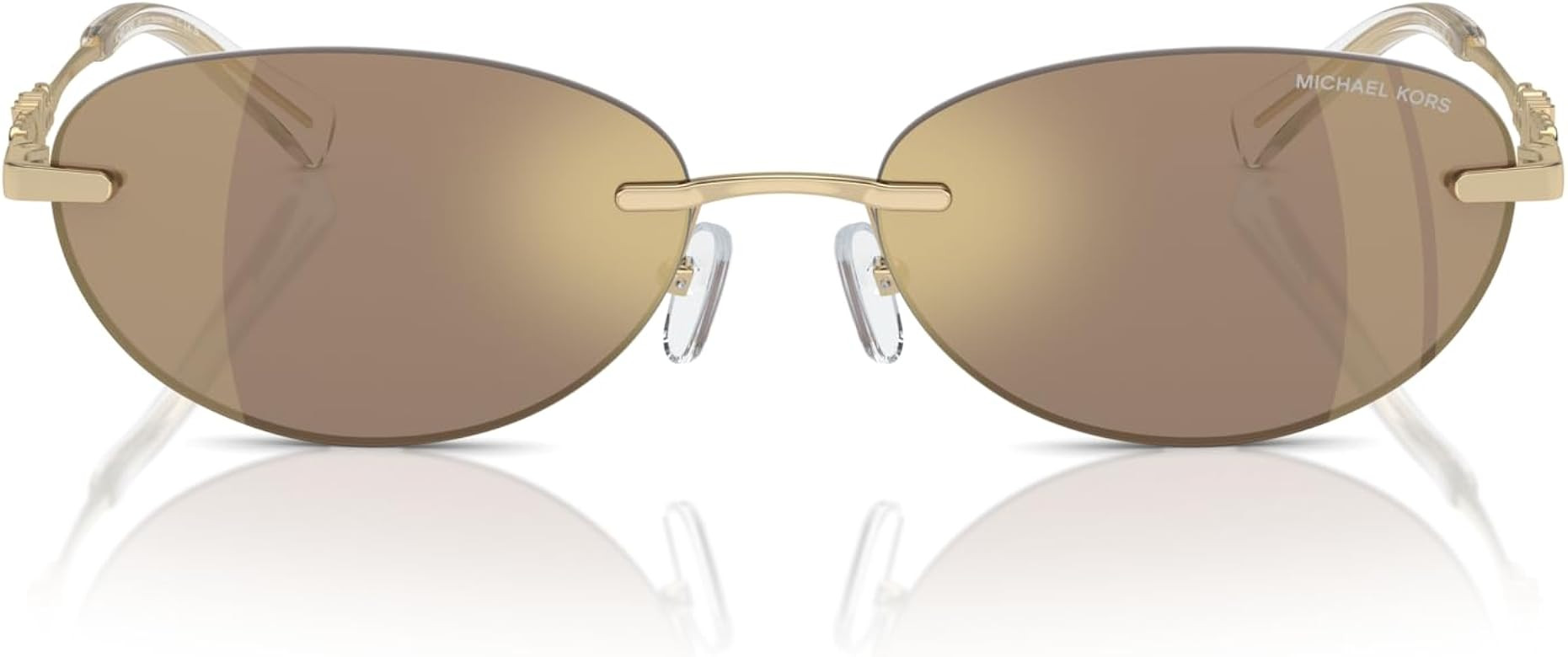 Michael Kors Women's Mk1151 Manchester Oval Sunglasses | Amazon (US)