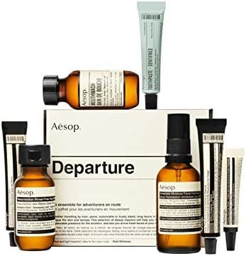 Aesop Departure 7-Piece Travel Kit! Seven Travel-Sized Essentials For Hand Care, Skincare And Ora... | Amazon (US)