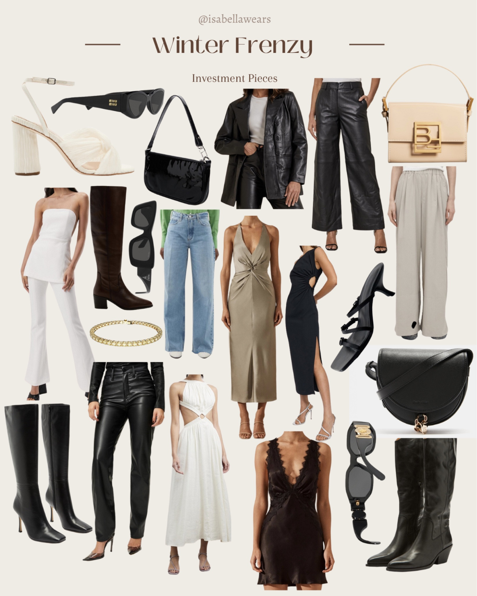 Luxury Picks at The Iconic Winter Frenzy Sale ✨ So many good prices on statement pieces you’ll wear again and again. Peep those Prada sunglasses! 👀 linked the rest over on my blog www.izzywears.com 

#LTKsalealert #LTKaustralia #LTKSeasonal