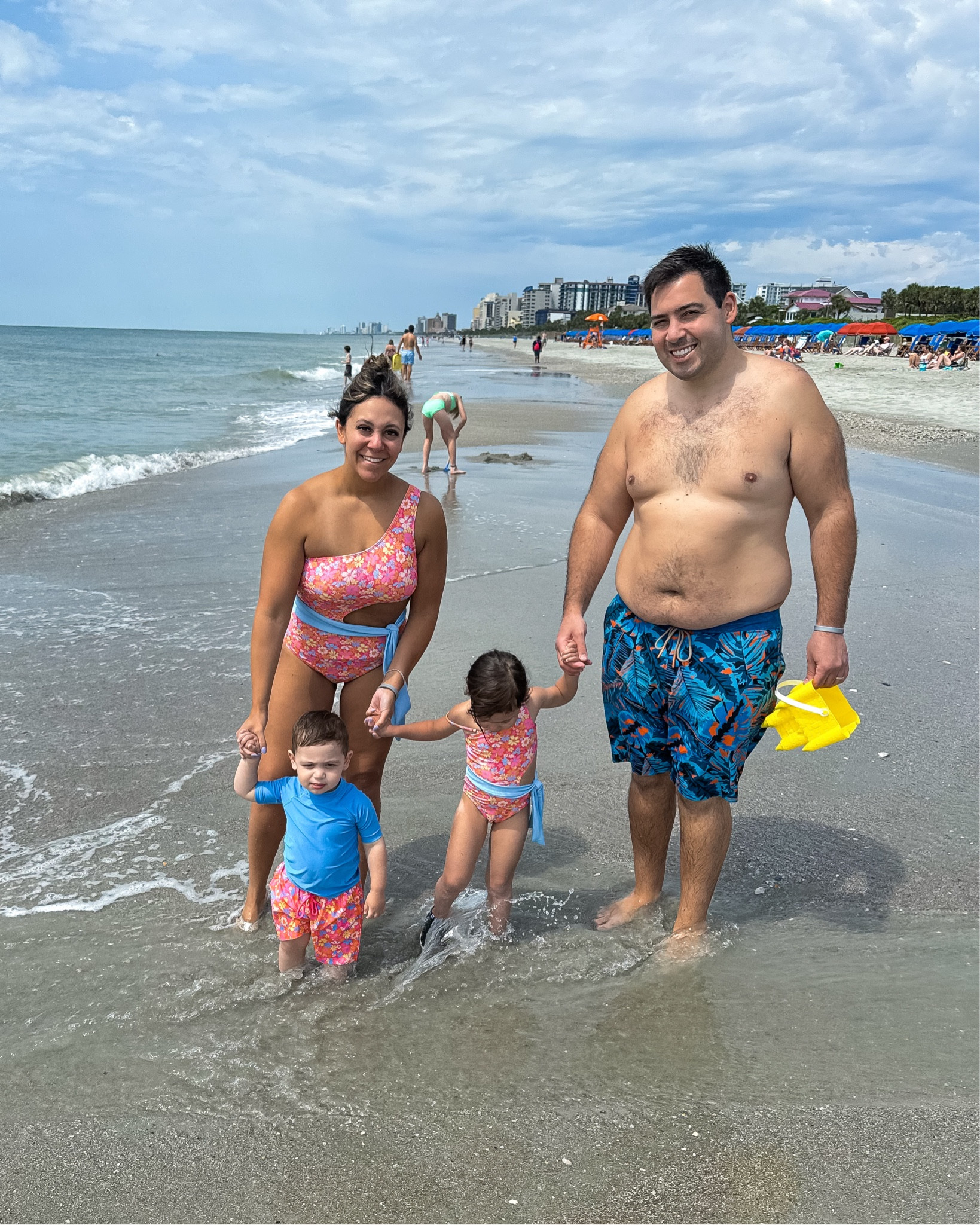 Matching family swimsuits. Family matching. Beach vacation. One piece swimsuit. Cut out swimsuit. Family swimwear. Pink Lily. Matching swimsuits. 

#LTKSummerSales #LTKSwim