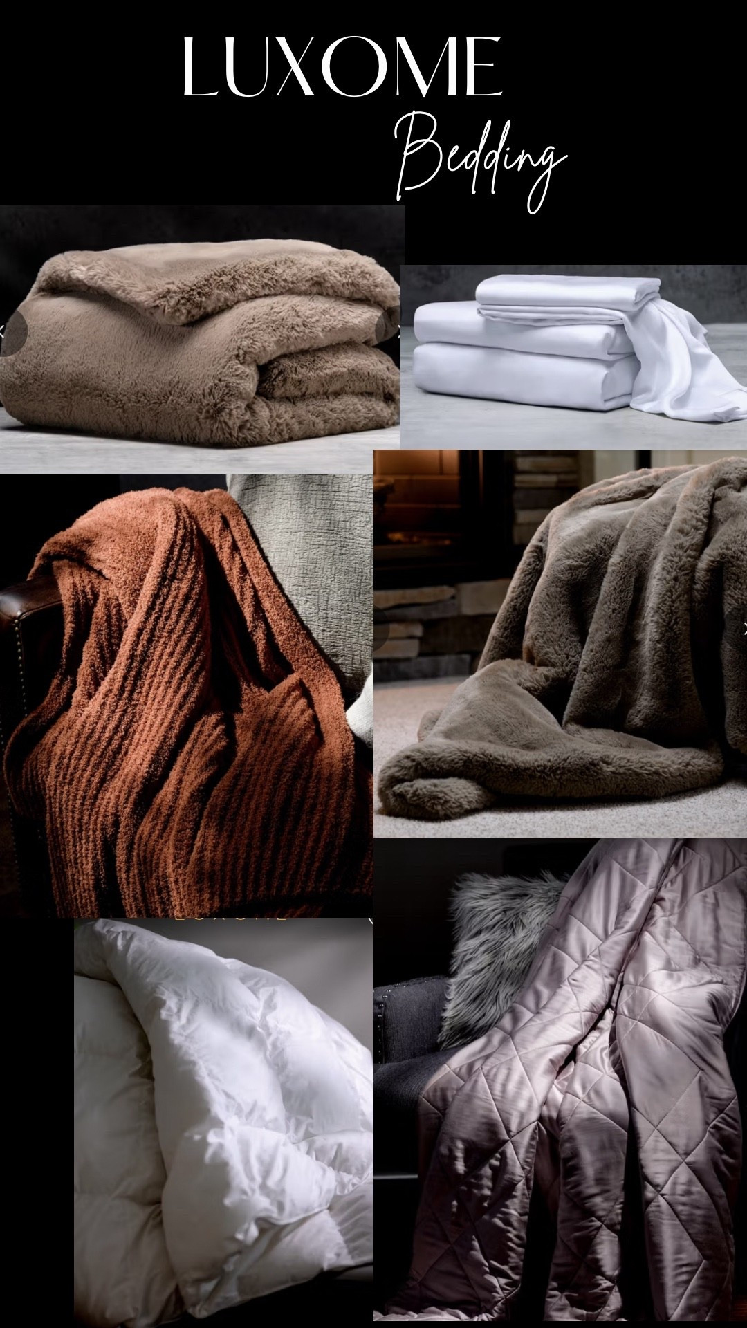 Love these bedding finds from Luxome Home. Perfect for colder nights. 

#LTKHome #LTKSaleAlert