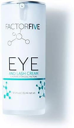 FACTORFIVE Eye and Lash Cream with Human Derived Apidose Stem Cell Growth Factors for Anti-Wrinkle,  | Amazon (US)