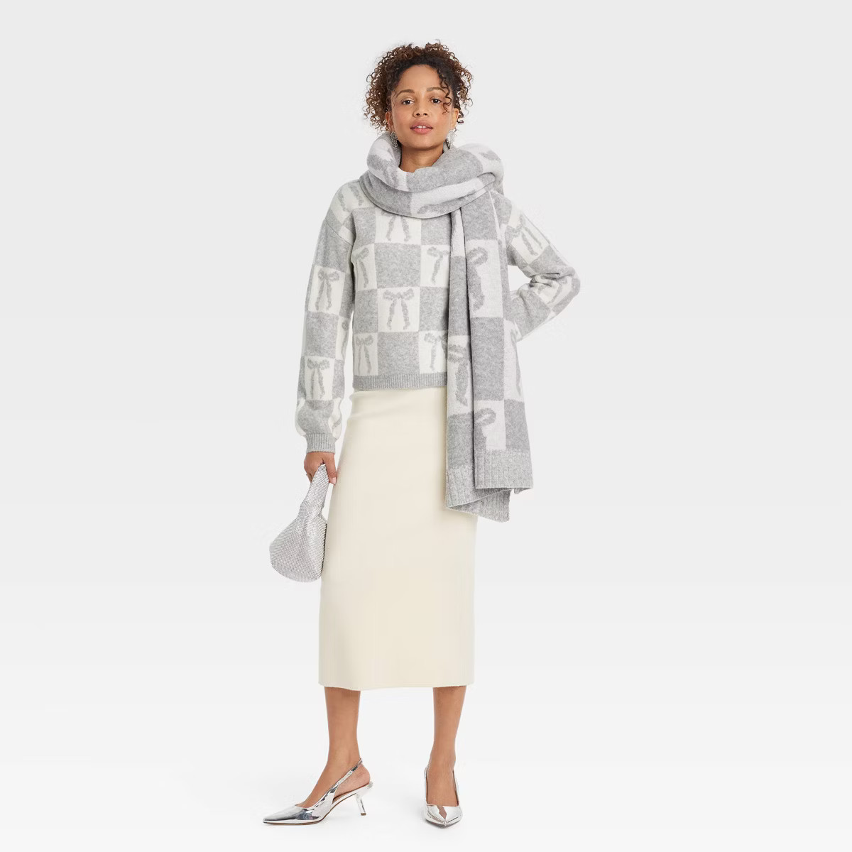 Women's Holiday Crewneck Pullover Sweater - A New Day™ | Target