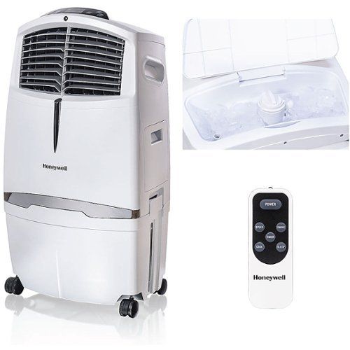 Honeywell - 525 CFM Portable Evaporative Cooler - White | Best Buy U.S.