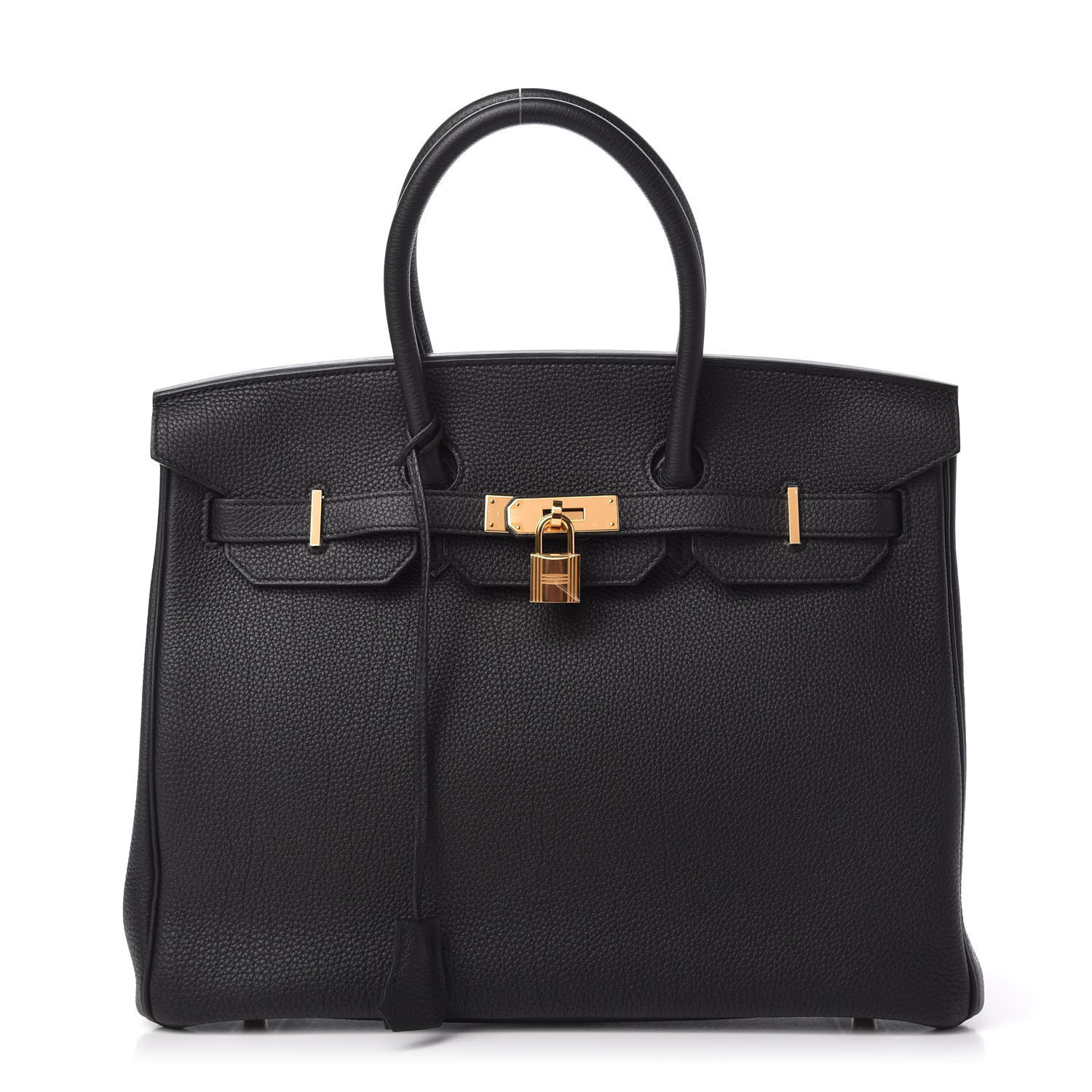 Togo Birkin 35 Black | Fashionphile