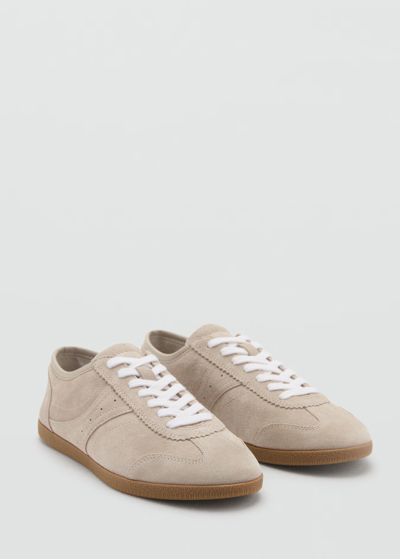 Suede trainers | MANGO (UK)
