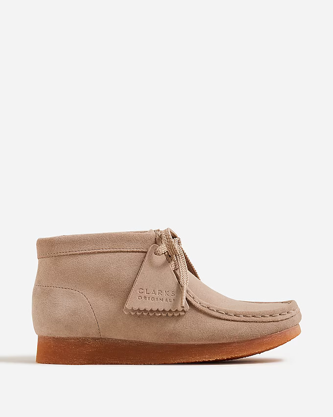 Kids' Clarks® Originals Wallabee shoes in suede | J. Crew US