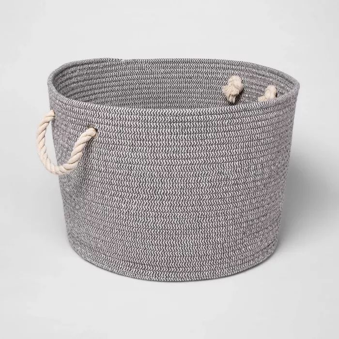Large Round Coiled Rope Basket - Cloud Island™ | Target